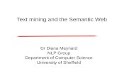 Text mining and the Semantic Web