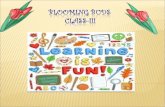Blooming Buds  CLASS-III