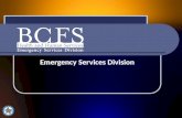 Emergency Services Division