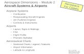 Aerospace Dimensions – Module 2 Aircraft Systems & Airports