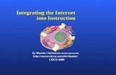 Integrating the Internet               into Instruction