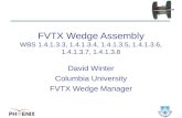 FVTX Wedge Assembly WBS 1.4.1.3.3, 1.4.1.3.4, 1.4.1.3.5, 1.4.1.3.6, 1.4.1.3.7, 1.4.1.3.8
