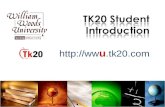 TK20 Student Introduction