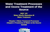 Water Treatment Processes and Ozone Treatment of the Source
