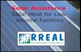 Solar Assistance :  Solar Heat for Low-income Families