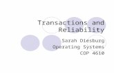 Transactions and Reliability