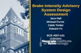 Brake Intensity Advisory System Design Assessment
