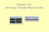 Chapter 16:  Investing Through Mutual Funds