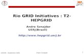 Rio GRID Initiatives : T2-HEPGRID