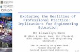 Exploring the Realities of Professional Practice:  Implications for Engineering Education