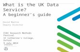What is the UK Data  Service?  A  beginner’s guide