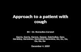 Approach to a patient with cough
