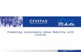 Promoting Sustainable Urban Mobility with CIVITAS