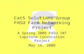 Cat5 Solutions Group FHSU Farm Networking Project