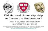 Did Harvard University Help to Create the Unabomber?