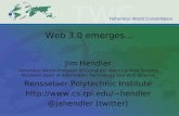 Web 3.0 emerges…
