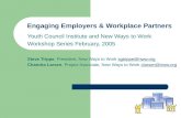 Engaging Employers & Workplace Partners