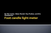 Foot candle light meter