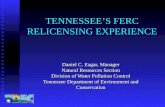 TENNESSEE’S FERC RELICENSING EXPERIENCE
