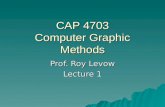 CAP 4703 Computer Graphic Methods