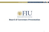 Board of Governors Presentation