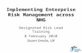 Implementing Enterprise Risk Management across NHG