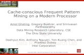 Cache-conscious Frequent Pattern Mining on a Modern Processor