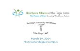March 19, 2014 FLCC Canandaigua Campus