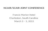 NCAIR/SCAIR JOINT CONFERENCE