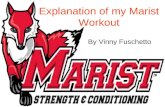 Explanation of my Marist Workout