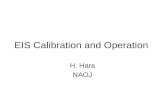 EIS Calibration and Operation