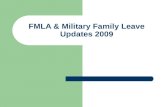 FMLA & Military Family Leave Updates 2009