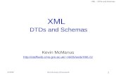 XML  DTDs and Schemas