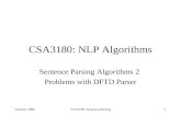 CSA3180: NLP Algorithms