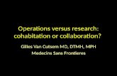 Operations versus research: cohabitation or collaboration?