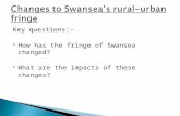 Changes to Swansea’s rural-urban fringe