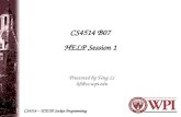 CS4514 B07 HELP Session 1