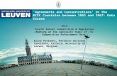 ‘Agreements and Concentrations’ in the ECSC Countries between 1952 and 1967: Data Issues