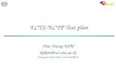ECTS/ECTP Test plan