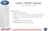 NASA / SPoRT Update