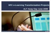 SFC e-Learning Transformation Projects