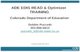 ADE EDIS READ & Optimizer  TRAINING