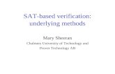 SAT-based verification: underlying methods