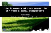 Community-led local development (CLLD) in the new framework