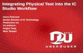 Integrating Physical Test into the IC Studio Workflow