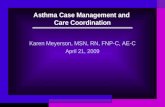 Asthma Case Management and  Care Coordination