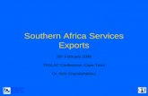 Southern Africa Services Exports
