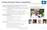 Primary Research Team & Capabilities