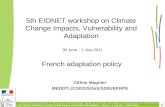 5th EIONET workshop on Climate Change Impacts, Vulnerability and Adaptation