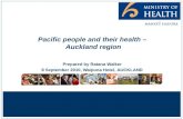 Pacific people and their health –  Auckland region